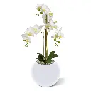 Phalaenopsis kunst Orchidee 75cm wit