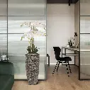 Phalaenopsis kunst Orchidee 95cm wit