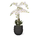 Phalaenopsis kunst Orchidee 95cm wit