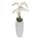 Phalaenopsis kunst Orchidee 95cm wit