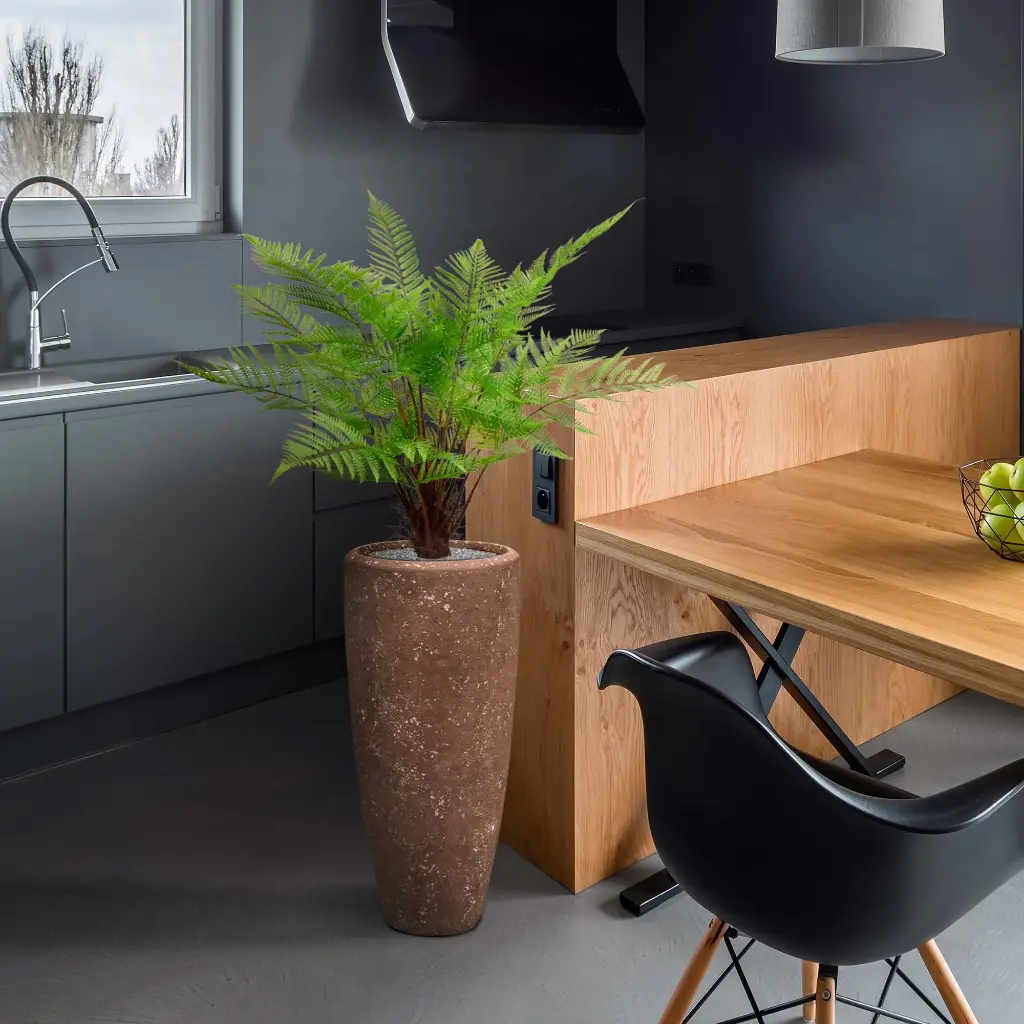 Bosvaren kunstplant 80cm