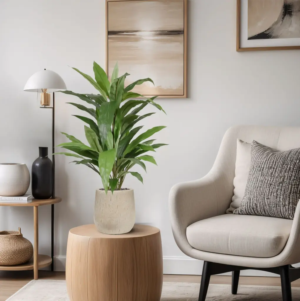 Draceana kunstplant 80 cm - groen 4.webp