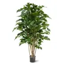 Ficus Exotica deluxe kunstplant 125cm - groen