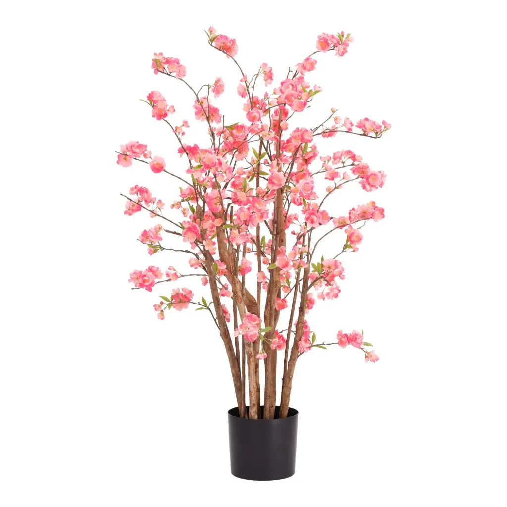Bloesem Deluxe Kunstplant 120cm roze