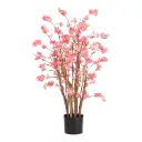 Bloesem Deluxe Kunstplant 120cm roze