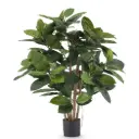 Rubber kunstplant deluxe 90 cm