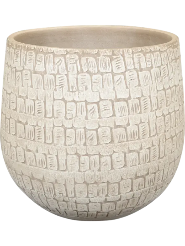 Renzo - Pot - Sand - 13 cm