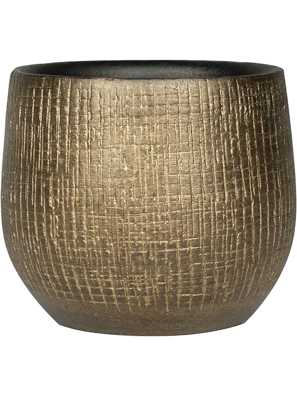 Ryan - Pot - Shiny Gold - 13 cm 