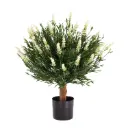 Lavendel Bol Kunstplant Wit 60 cm UV