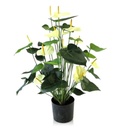 Anthurium deluxe kunstplant 80cm - creme