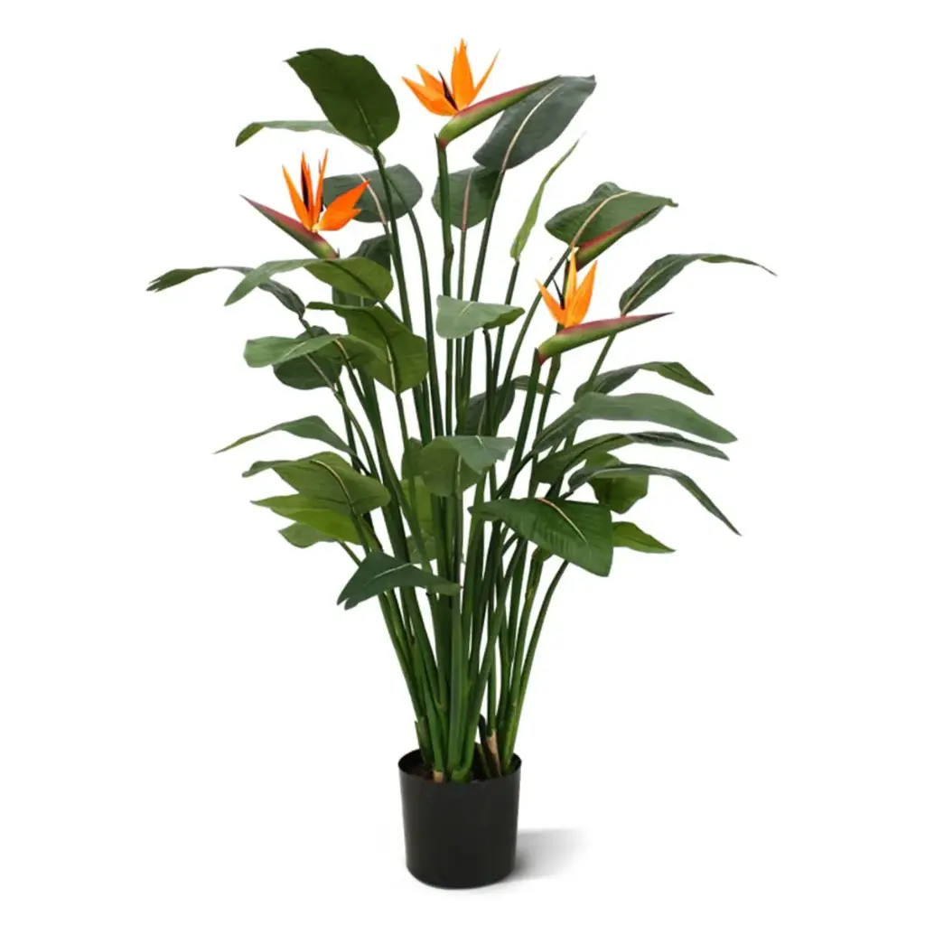 Strelitzia Deluxe kunstplant 145 cm