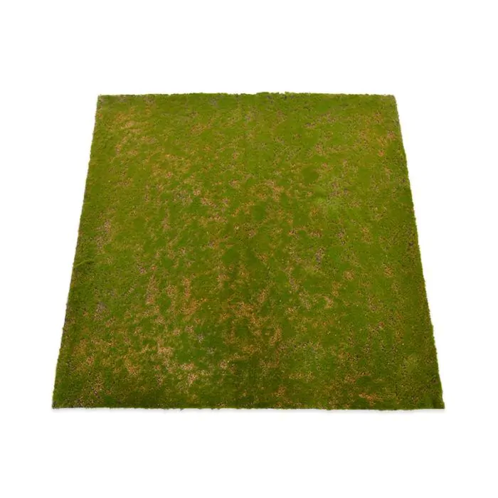 Kunst Mos mat 100x100cm - groen