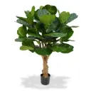 Lyrata deluxe kunstplant op stam 125cm