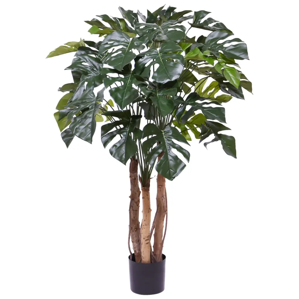 Monstera Kunstplant Deluxe 120cm op stam