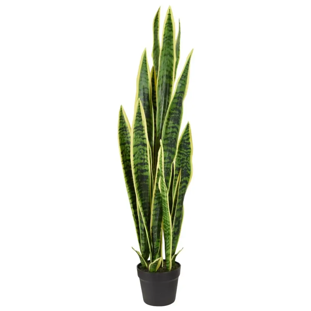 Sanseveria kunstplant 110cm - bont