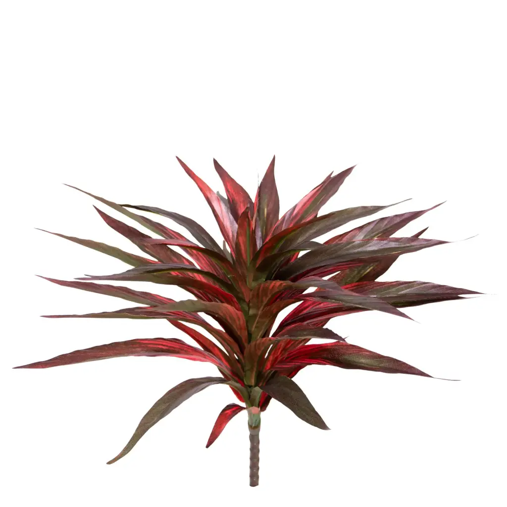 Draceana Kunstplant groen-rood 30cm