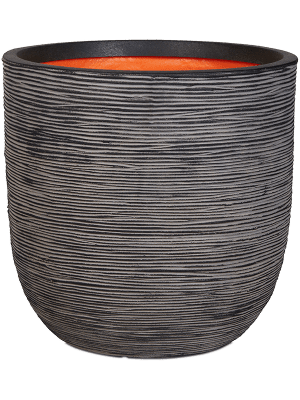 [3-6CAPTIB64] Capi Nature Rib - Planter Ball - Anthracite - 34 cm