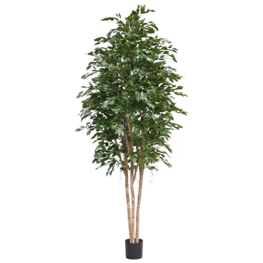 Ficus Exotica Kunstboom Deluxe 300cm groen