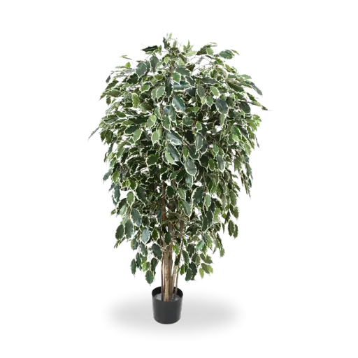 [1-112415] Ficus Exotica deluxe kunstboom 150cm - bont