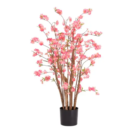 Bloesem Deluxe Kunstplant 120cm roze
