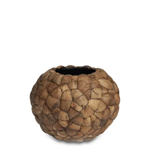 [4-492223] Bosco - Round Bowl - Coconut - 74 cm