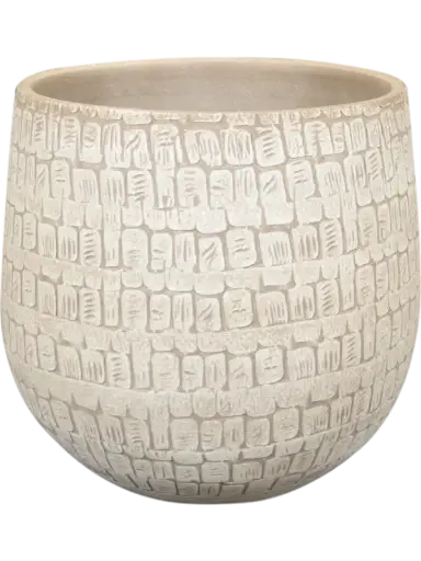 Renzo - Pot - Sand - 13 cm
