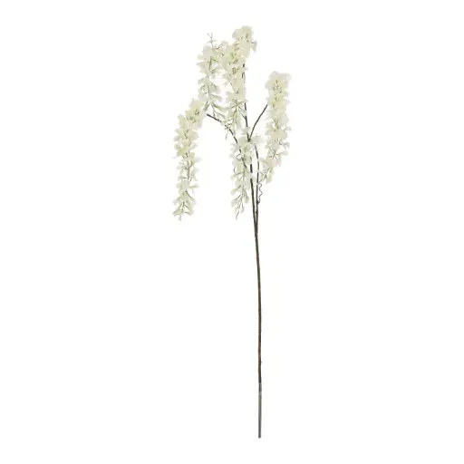 Wisteria kunsttak 100cm creme (set van 3 stuks)
