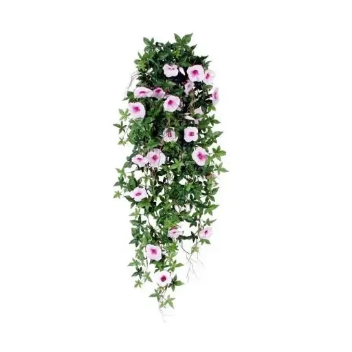 [1-207110] Petunia kunst hangplant 110cm - rose