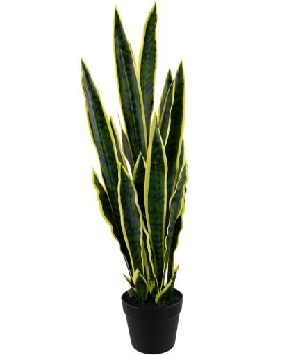 Kunstplant Sansevieria Laurentii 92 cm
