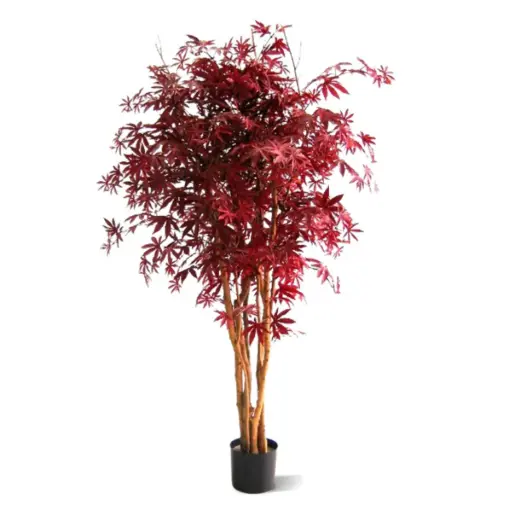 [1-153316] Acer kunstboom 160cm - burgundy