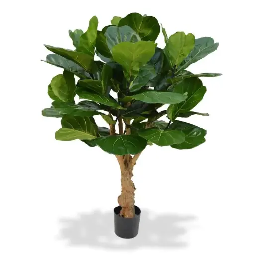 [1-102412] Lyrata deluxe kunstplant op stam 125cm