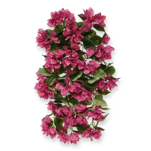 [1-212506PA] Bougainvillea Kunst Hangplant 60cm paars